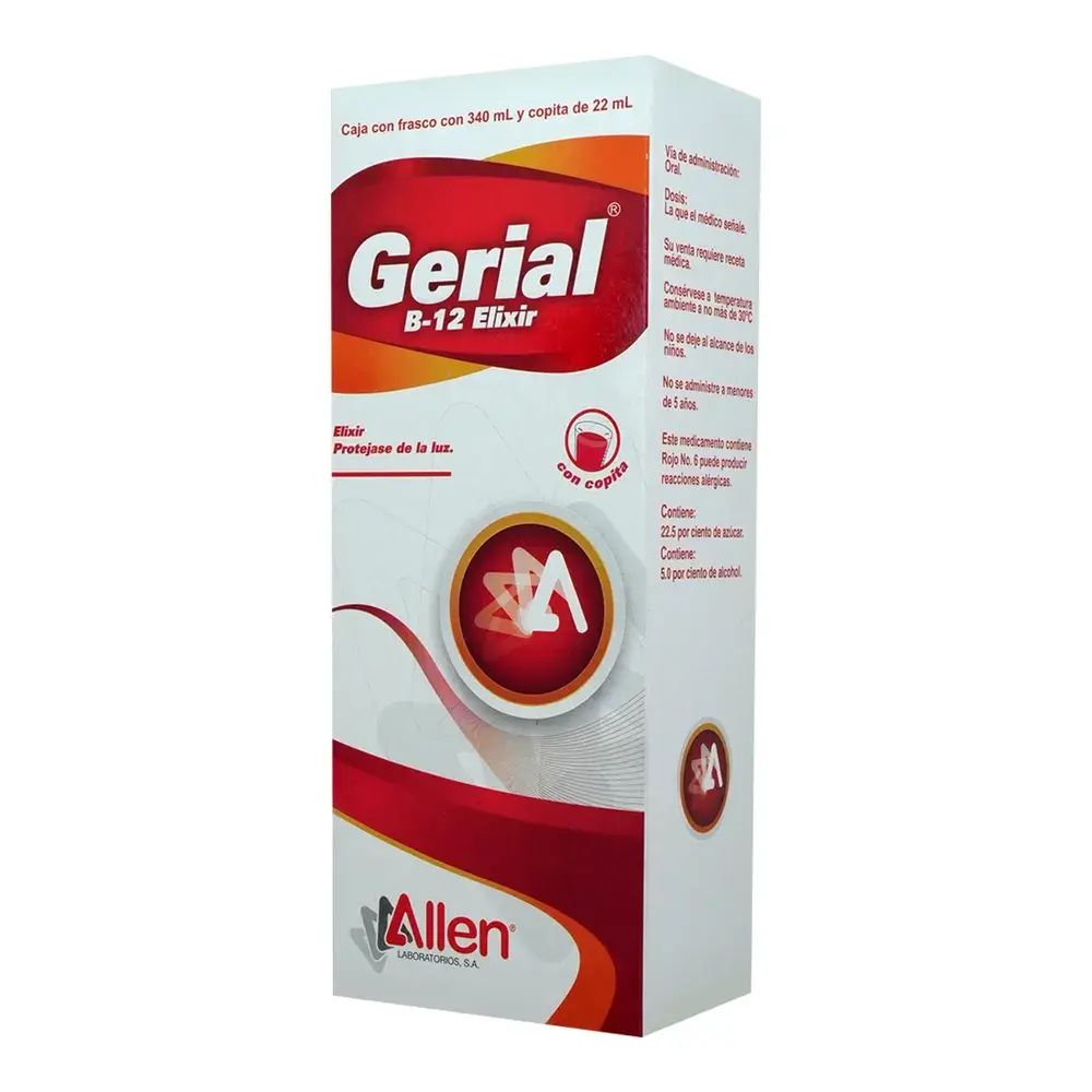 GERIAL B-12 ELIXIR 340ML (GI)