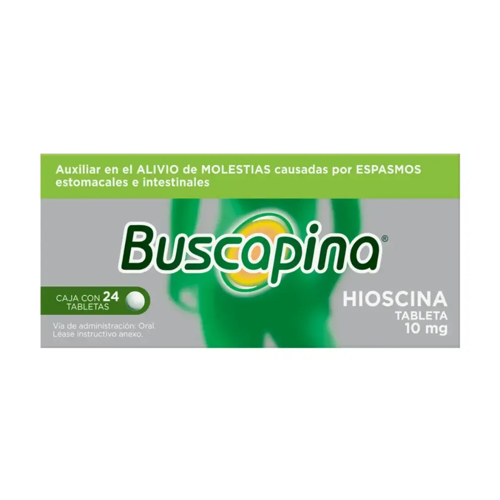 BUSCAPINA 10MG TABLETAS CON 24