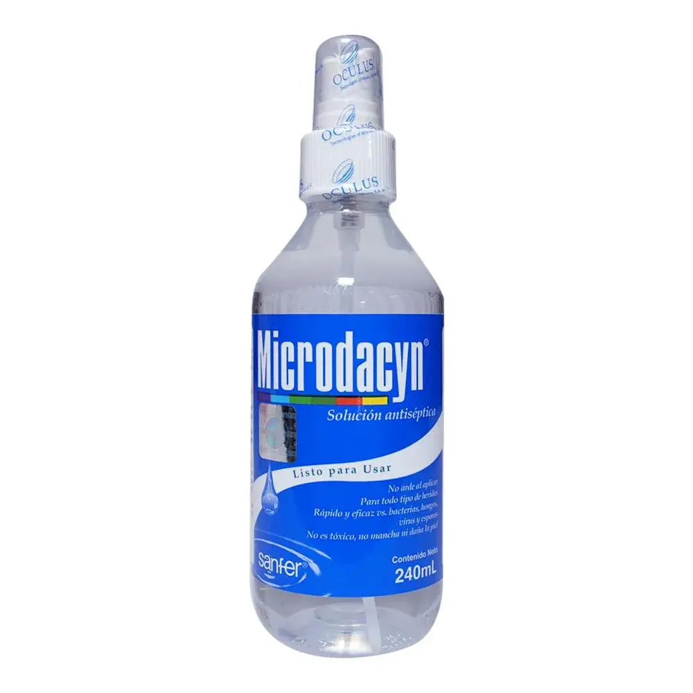 MICRODACYN SOLUCION ANTISEPTICA 240ML