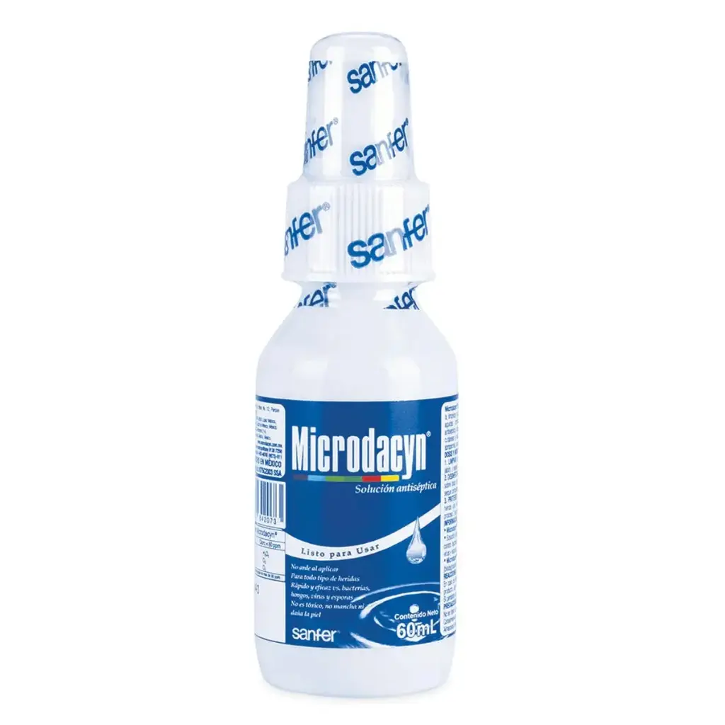MICRODACYN SOLUCION ANTISEPTICA 60ML