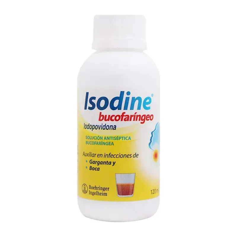 ISODINE BUCOFARINGEO SOLUCION 120ML