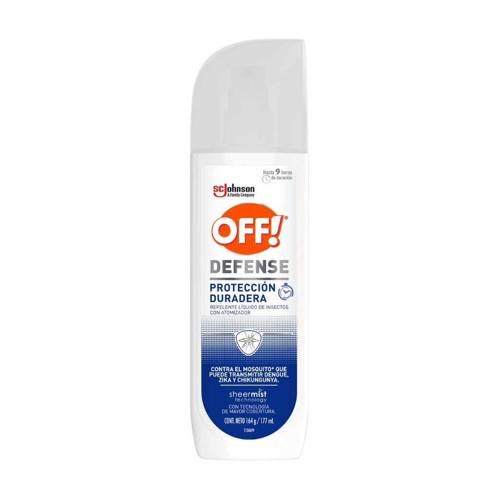 REPELENTE OFF DEFENSE SPRAY 177ML