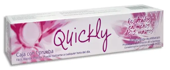 QUICKLY PRUEBA EMBARAZO PIEZA CON 1 