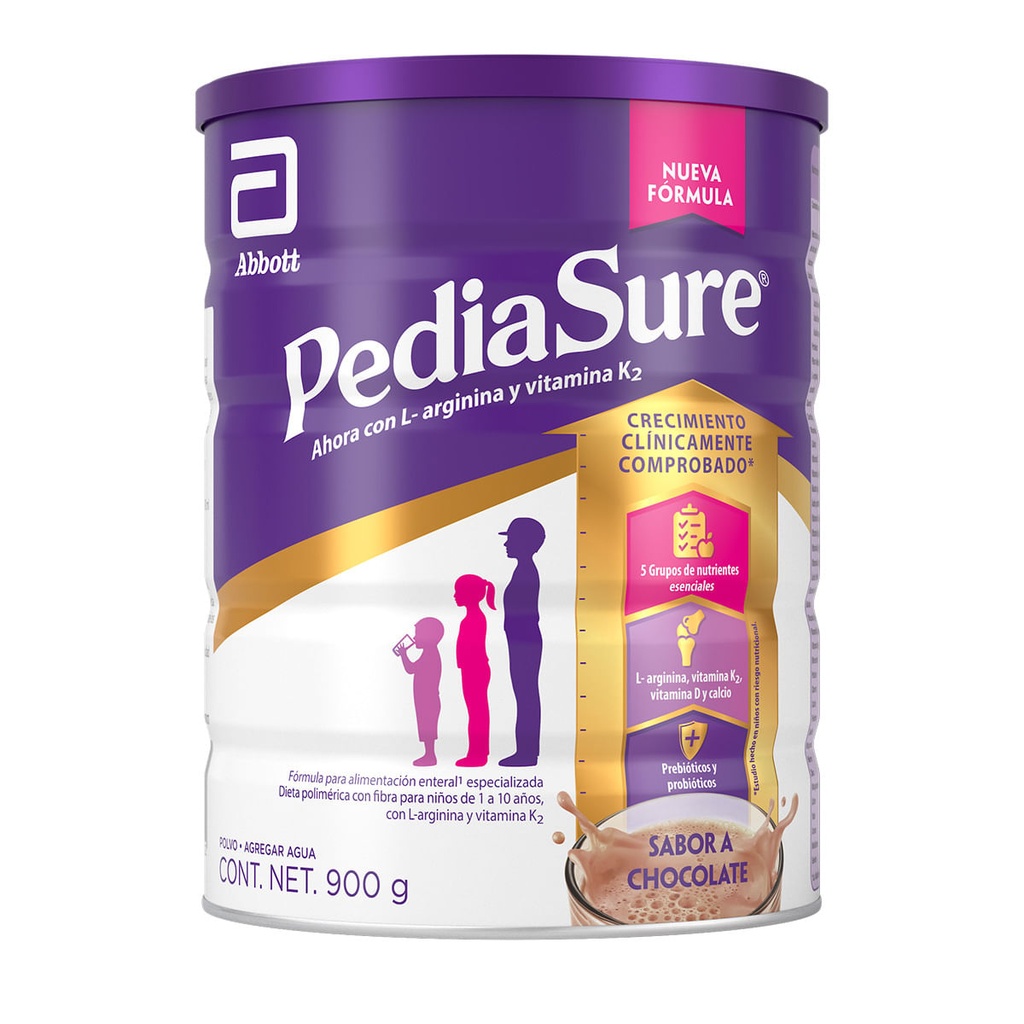 PEDIASURE PLUS POLVO CHOCOLATE 900G*