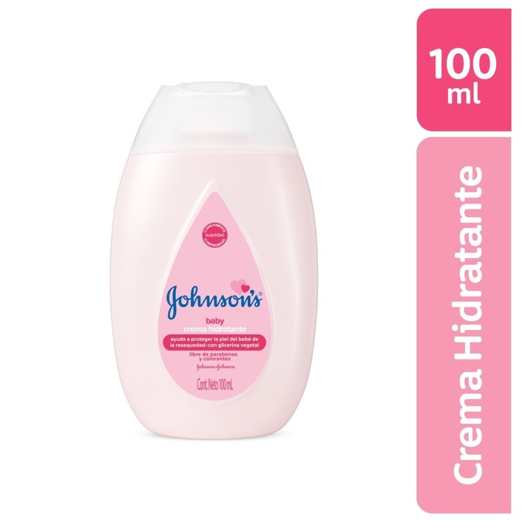 CREMA JOHNSONS BABY LIQ 100 ML *