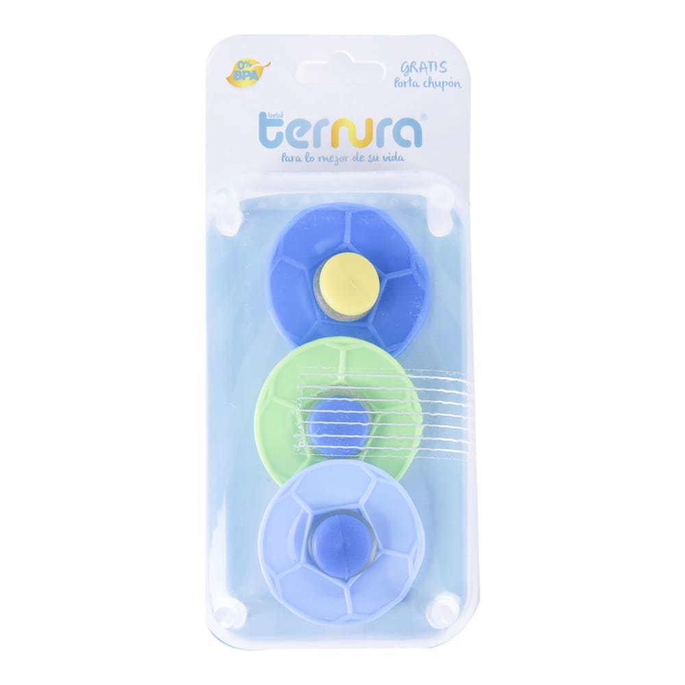 CHUPON TERNURA GOTA DE MIEL C/3 *