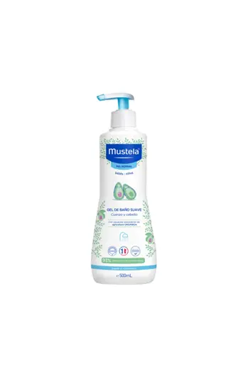 MUSTELA GEL DE BAÑO SUAVE 500ML *