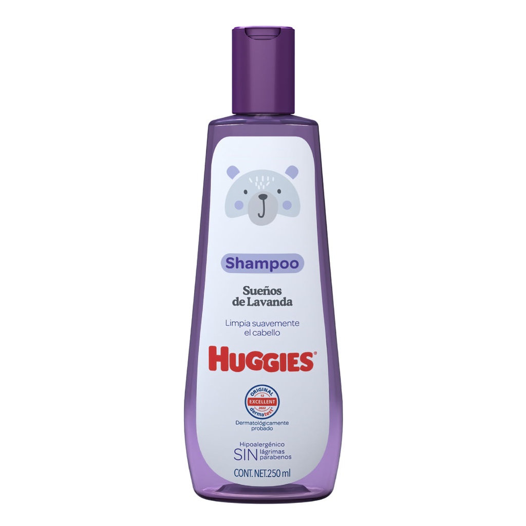 SHAMPOO HUGGIES RELAJ MZNILLA-LAV250ML