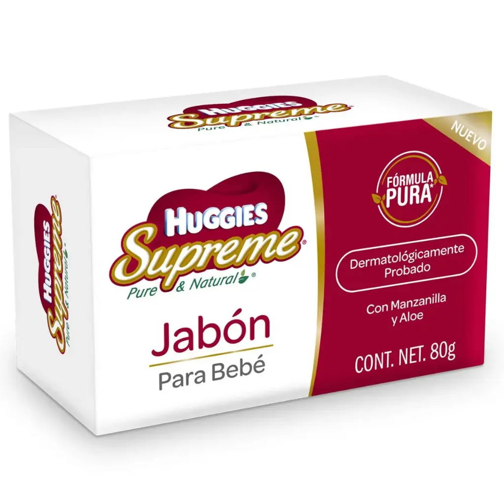 JABON HUGGIES SUPREME MZNLL-ALOE 80G
