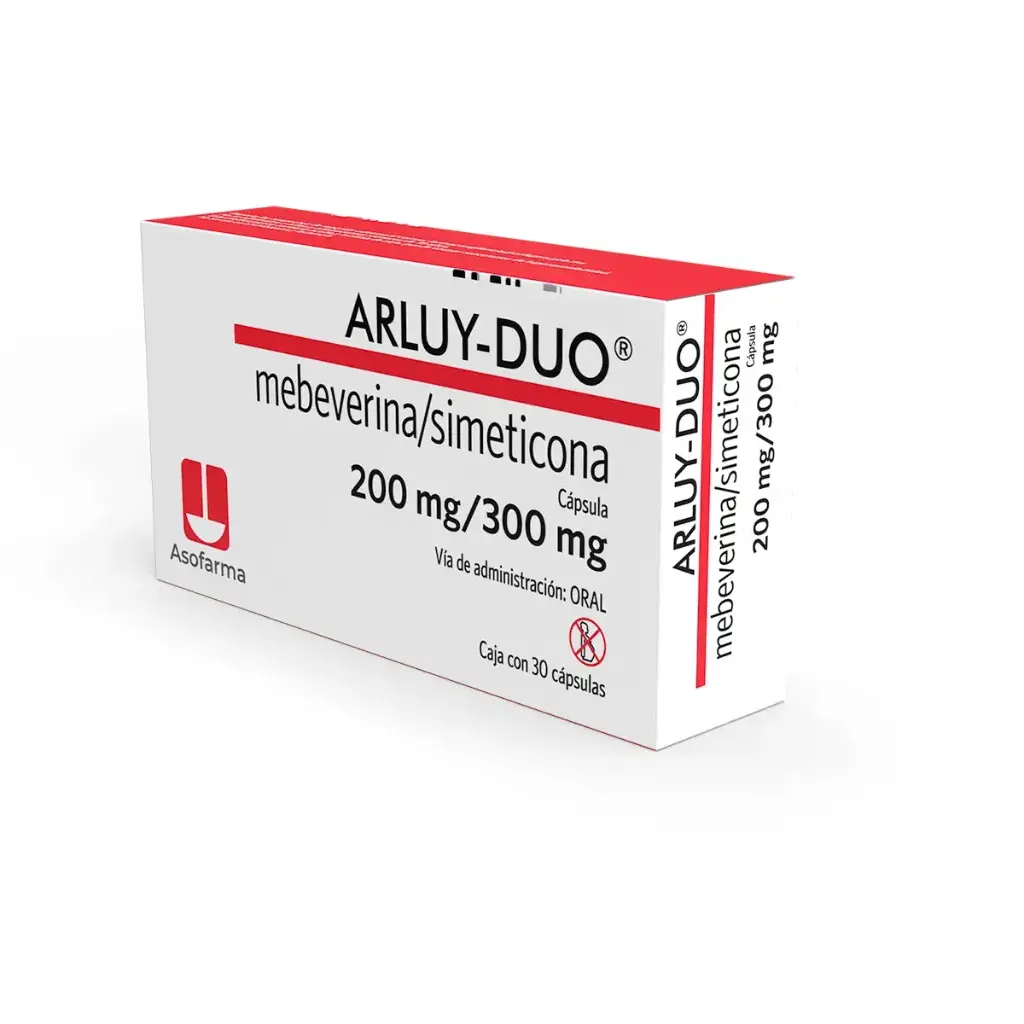 ARLUY-DUO 200/300MG CAPSULAS C/30