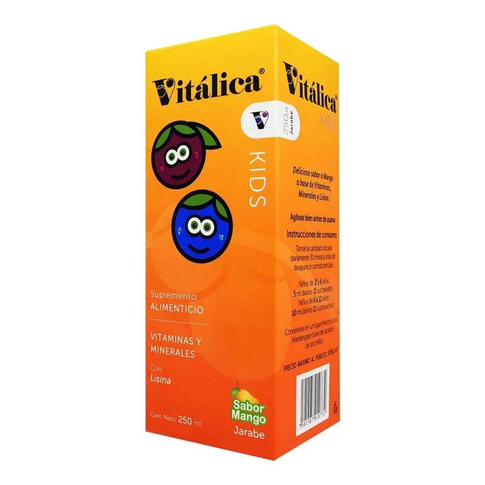 VITALICA KIDS JARABE 250ML *