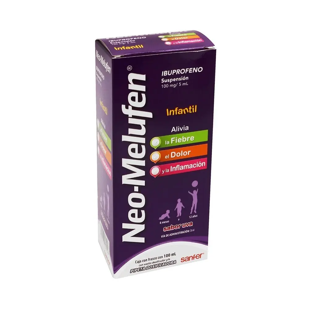 NEO-MELUFEN INFANTIL 100MG SUSP100ML