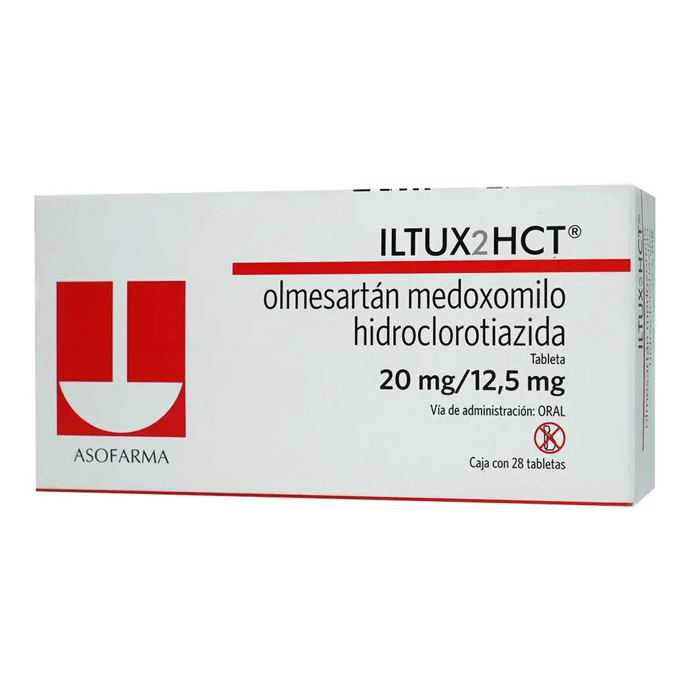 ILTUX2HCT 20/12.5MG TABLETAS C/28
