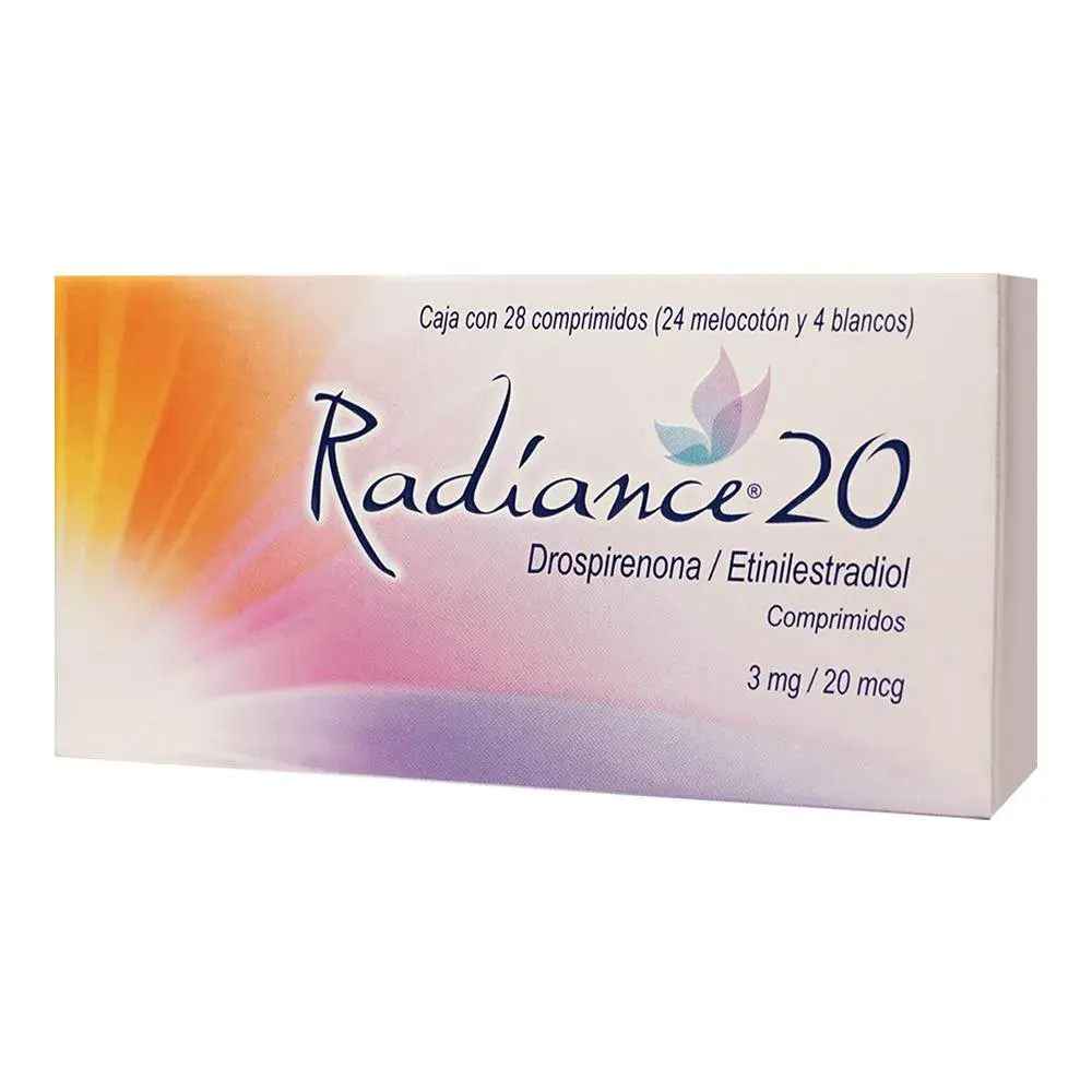 RADIANCE 20 3MG/20MCG COMPRIMIDOS C/28