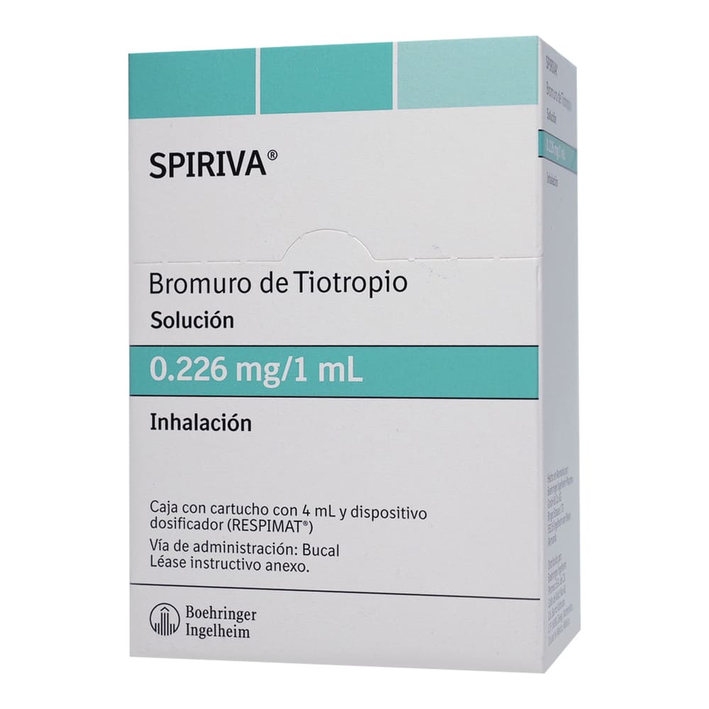 SPIRIVA RESPIMAT 0.226MG SOLUCION 4ML