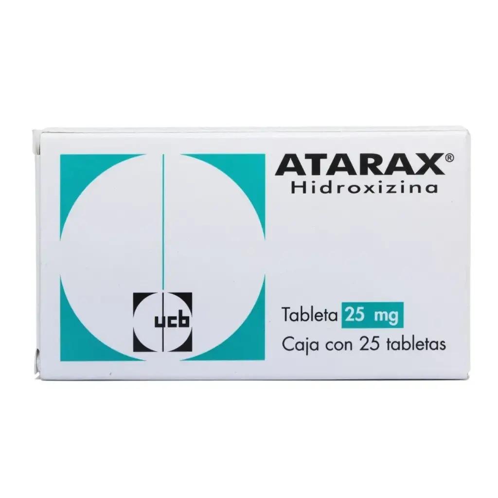 ATARAX 25MG TABLETAS C/25