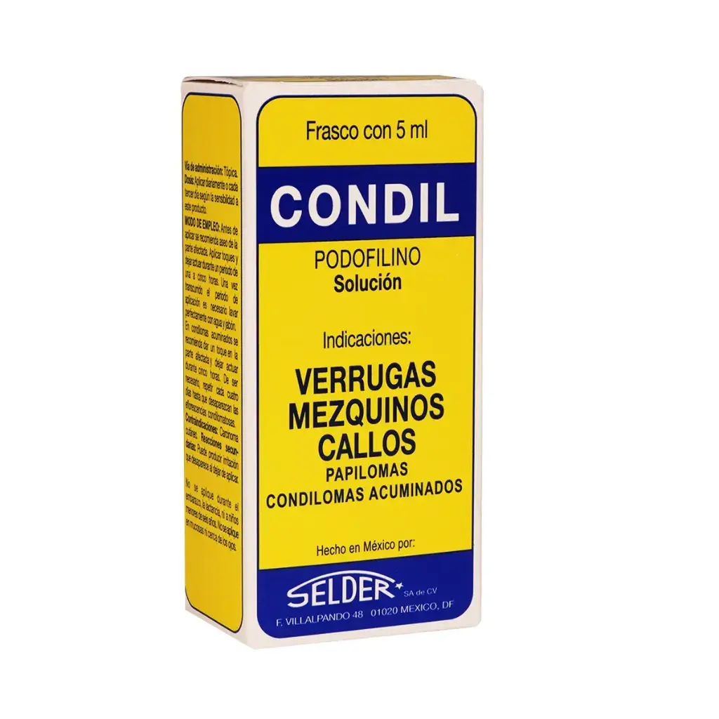 CONDIL 250MG SOLUCION 5ML