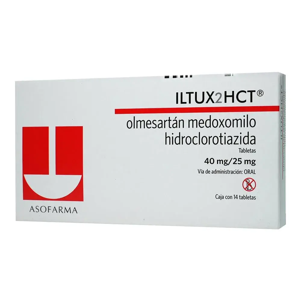 ILTUX2HCT 40/25MG TABLETAS C/14