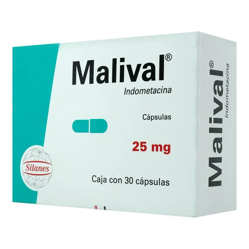 MALIVAL 25MG CAPSULAS C/30
