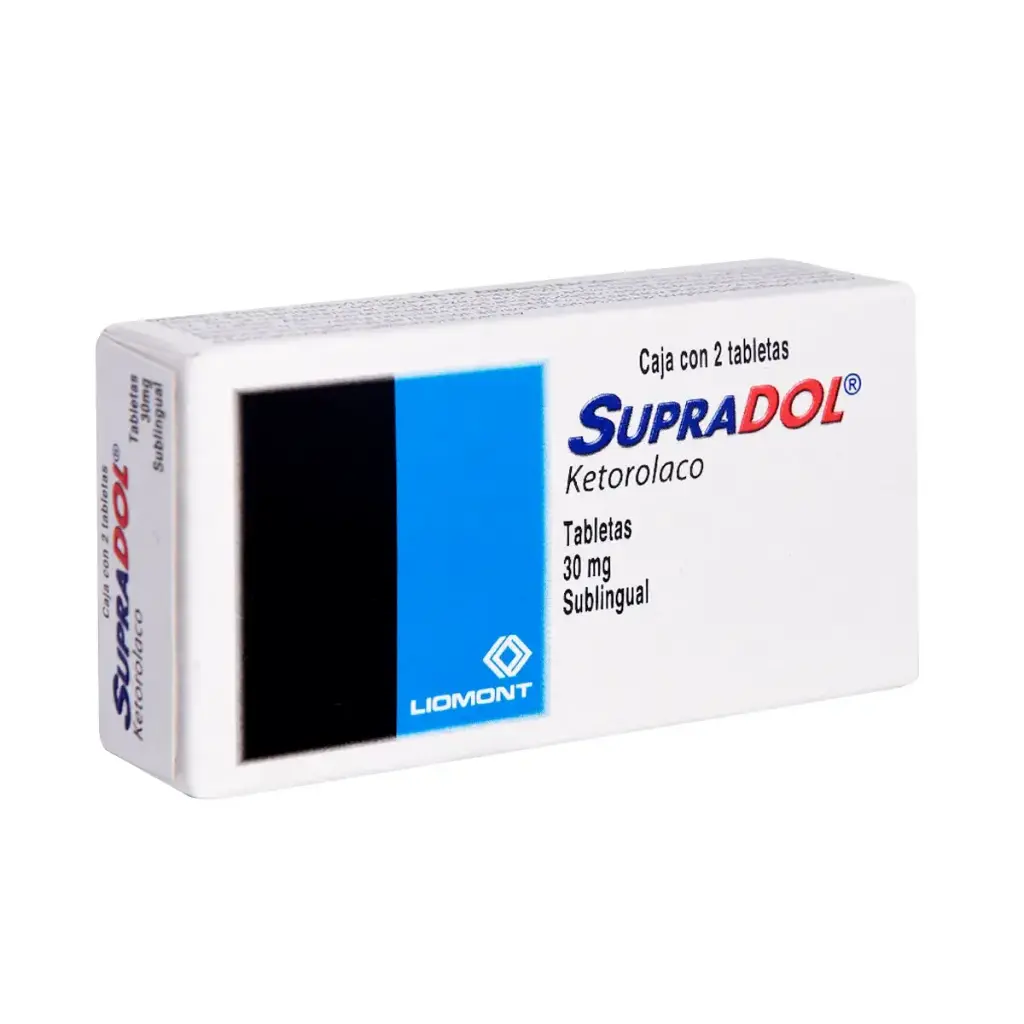 SUPRADOL SUBLIN 30MG TABLETAS C/2