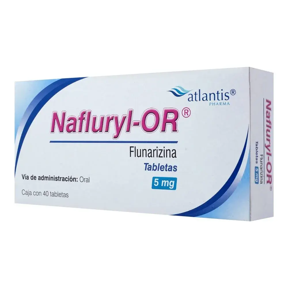 NAFLURYL-OR 5MG TABLETAS C/40