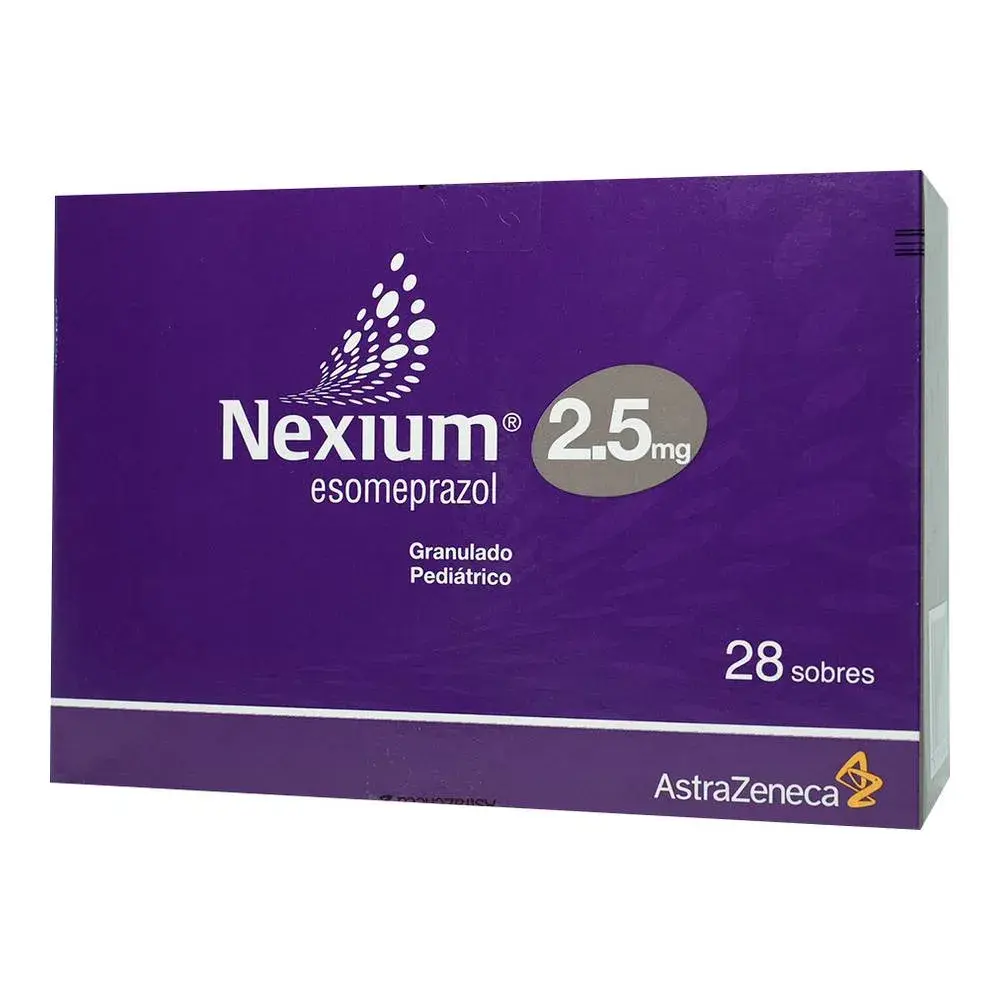 NEXIUM GDO SOBRES C/28 2.5MG PED
