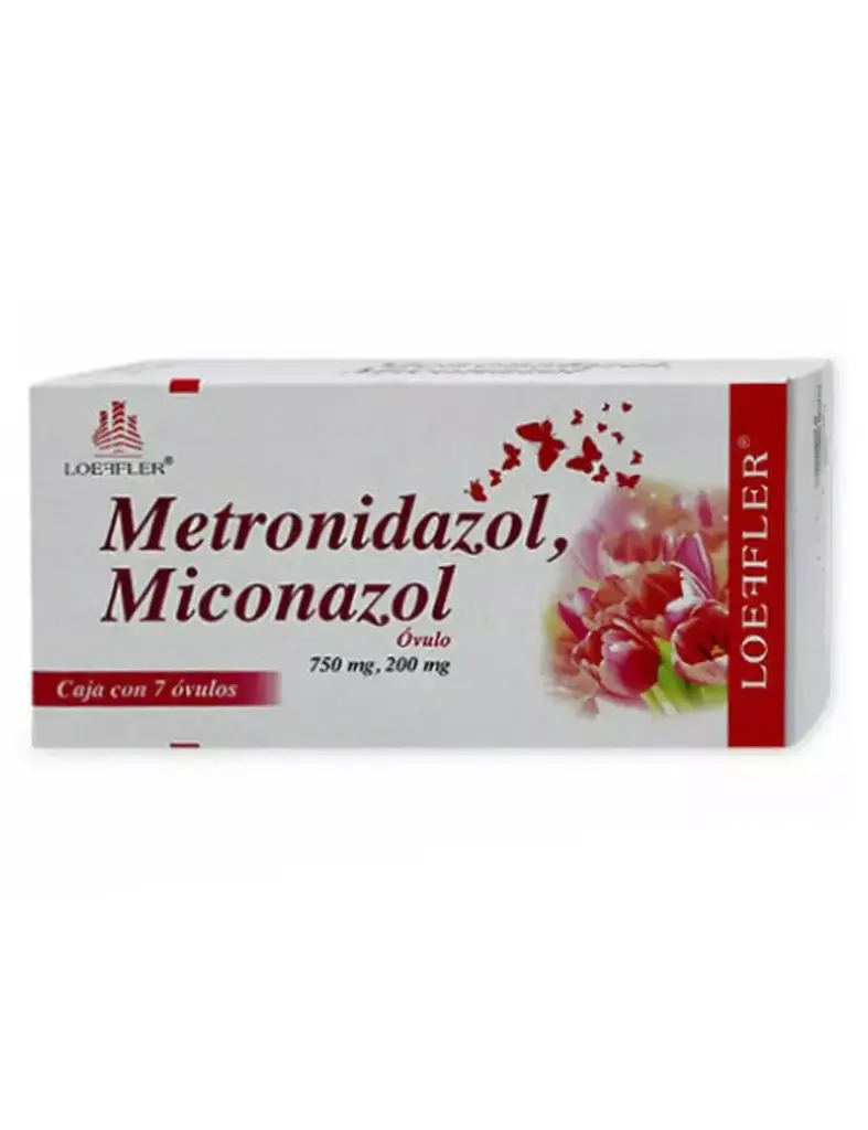 METRONIDAZOL/MICONAZOL LOEFFLER 750/200MG OVULOS C/7 (GI)