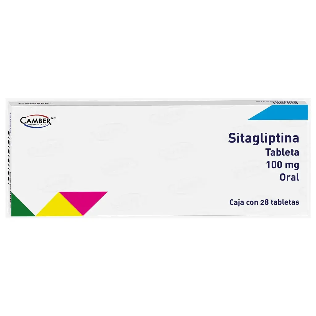 SITAGLIPTINA CAMBER 100MG TAB C/28 (GI)