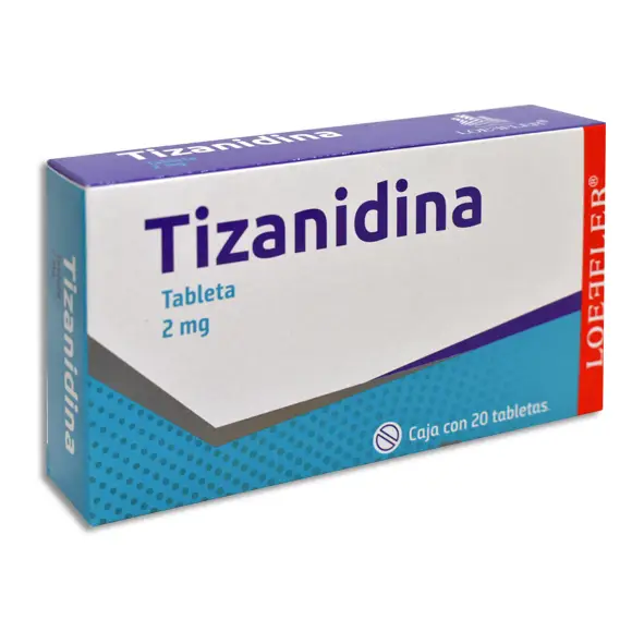 TIZANIDINA LOEFFLER 2MG TABLETAS C/20 (GI)