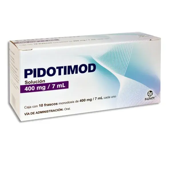 PIDOTIMOD MAVER 400MG/7ML FRASCOS C/10 (GI)