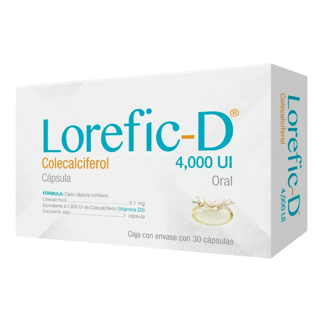 LOREFIC-D 4000UI CAPSULAS C/30 (GI)