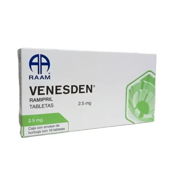 VENESDEN 2.5MG TABLETAS C/16 (GI)