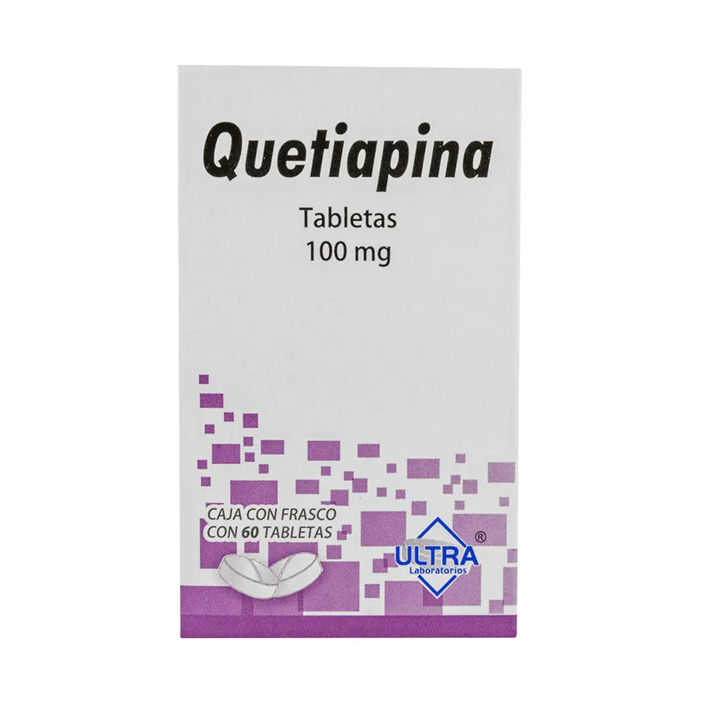 QUETIAPINA 100MG  TABLETAS C/60 (GI)