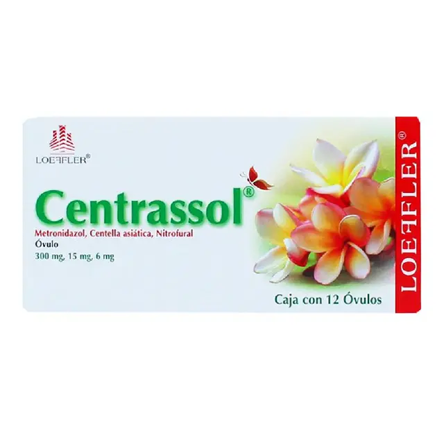 CENTRASSOL 300/15/6MG OVULOS C/12 (GI)