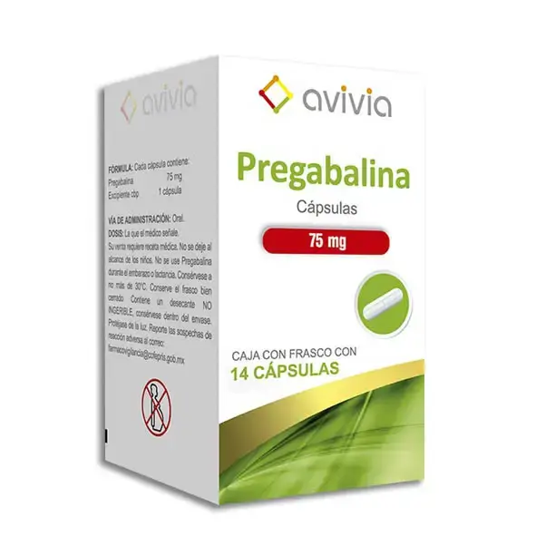 PREGABALINA AVIVIA 75MG TABLETAS C/14 (GI)