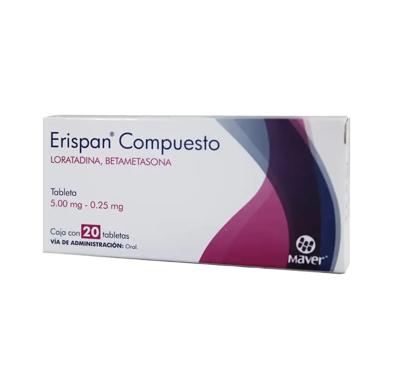 ERISPAN COMPUESTO TABLETAS C/20 (GI)
