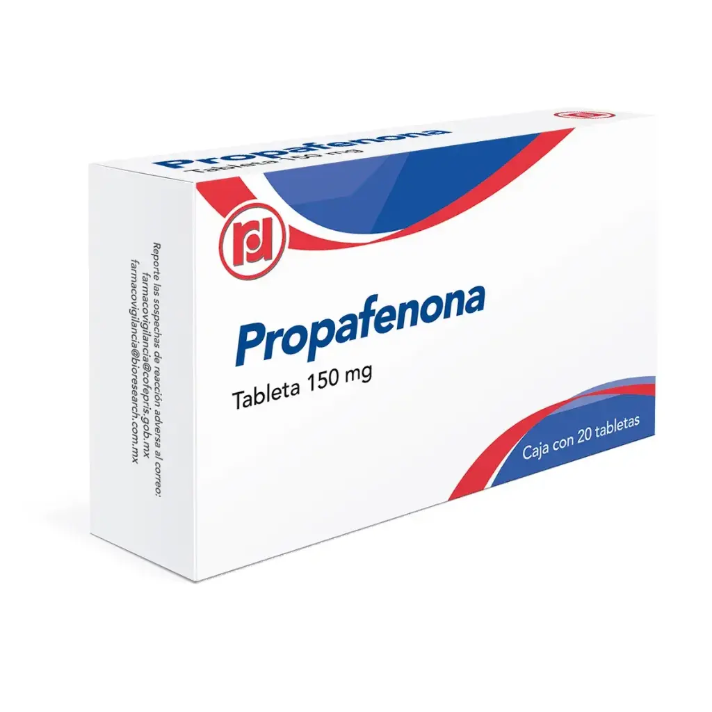PROPAFENONA RANDALL 150MG TABLETAS  C/20 (GI)