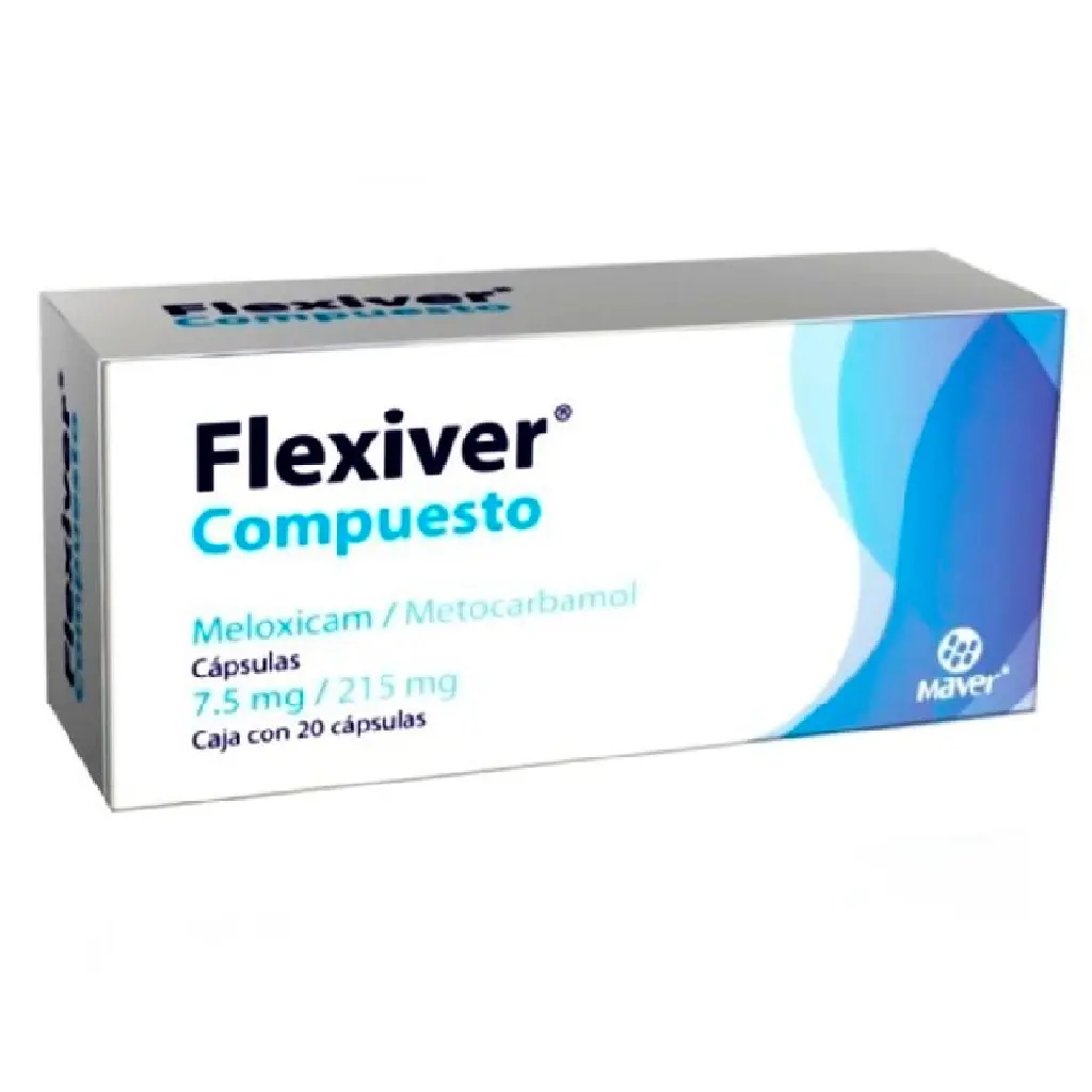 FLEXIVER COMPUESTO 7.5/215MG CAPSULAS C/20 (GI)