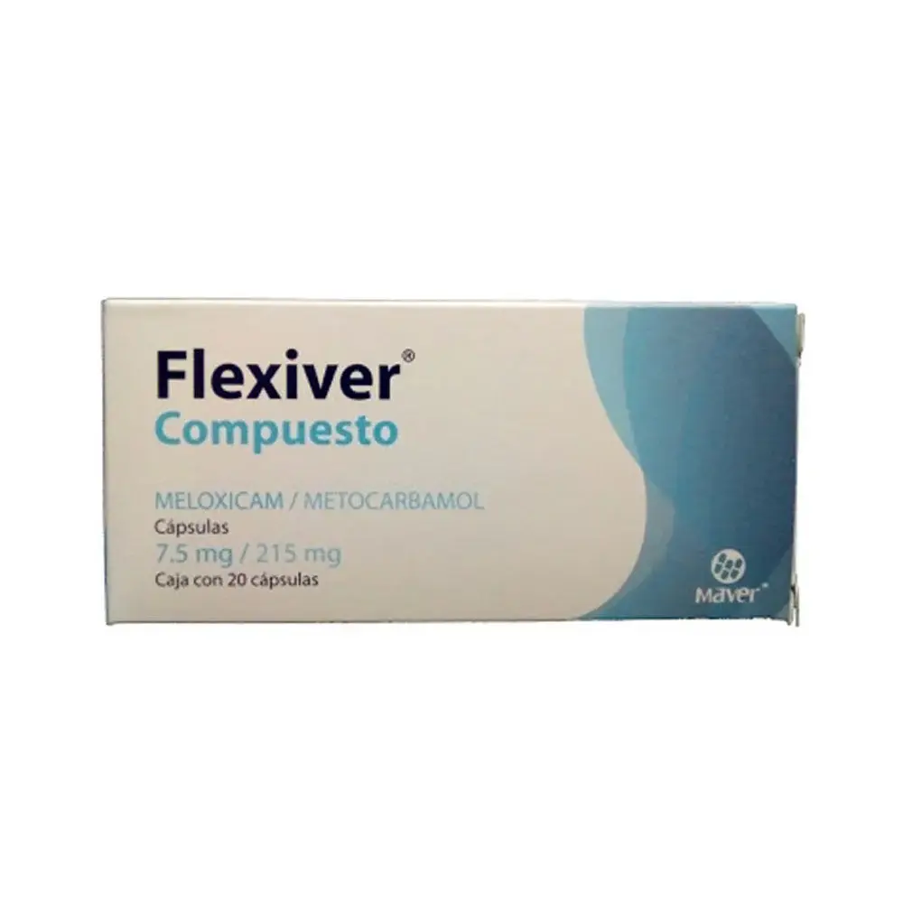 FLEXIVER COMPUESTO 7.5/215MG CAPSULAS C/20 (GI)