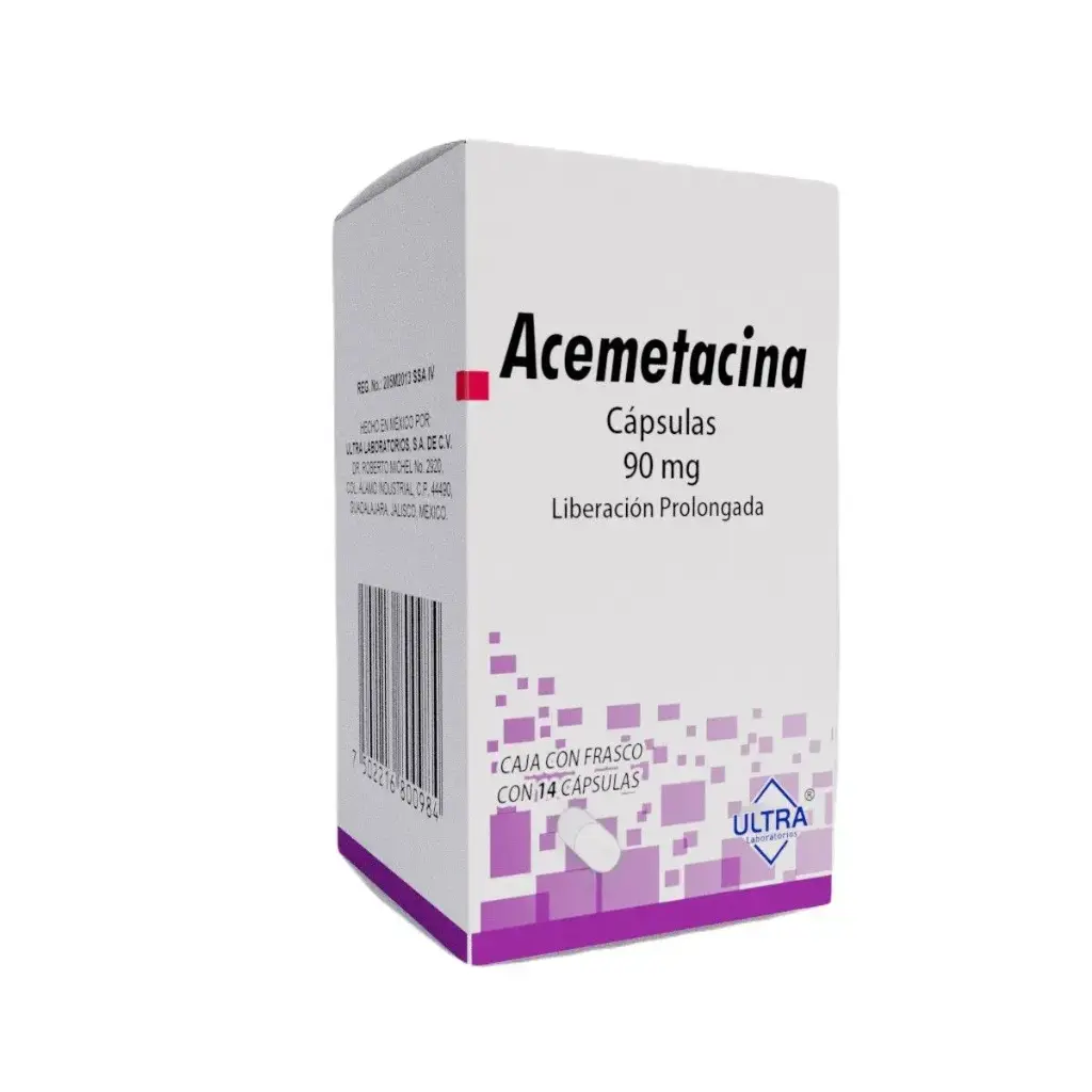 ACEMETACINA ULTRA 90MG CAPSULAS LP C/14 (GI)