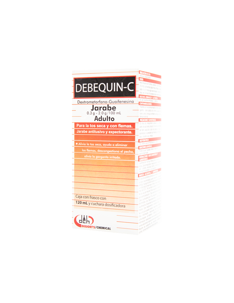 DEBEQUIN-C JARABE AD 120ML (GI)