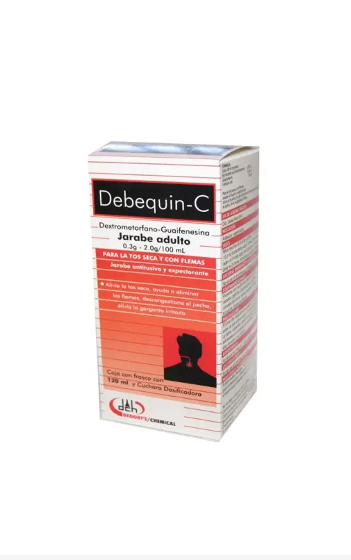 DEBEQUIN-C JARABE AD 120ML (GI)