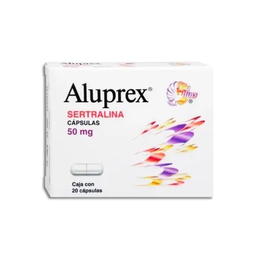 ALUPREX 50MG CAPSULAS C/20 (GI)