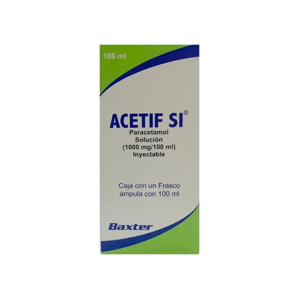 ACETIF SI SOLUCION INY 100ML (GI)