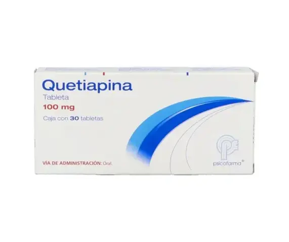 QUETIAPINA PSICOFARMA 100MG TABLETAS C/30 (GI)