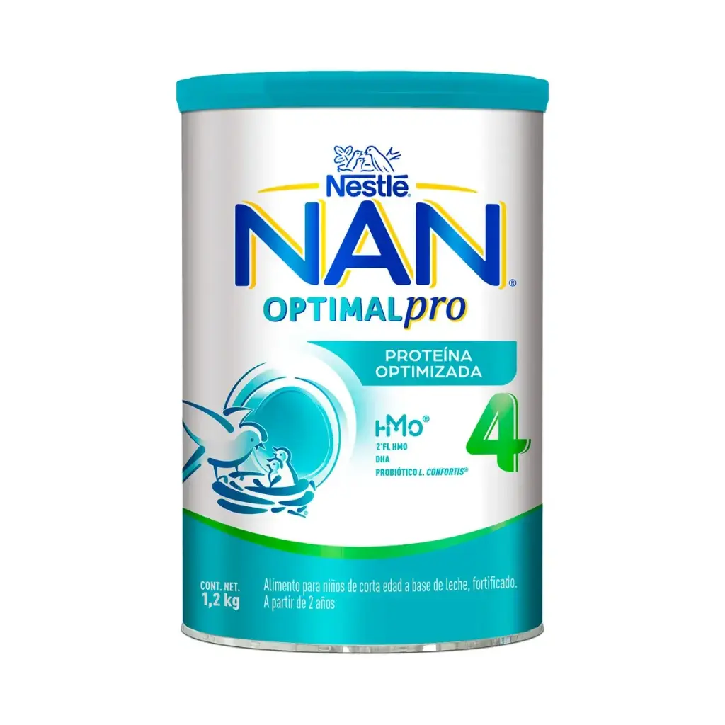 LECHE NAN 4 OPTIMALPRO PROT-OPTIM 1.2KG