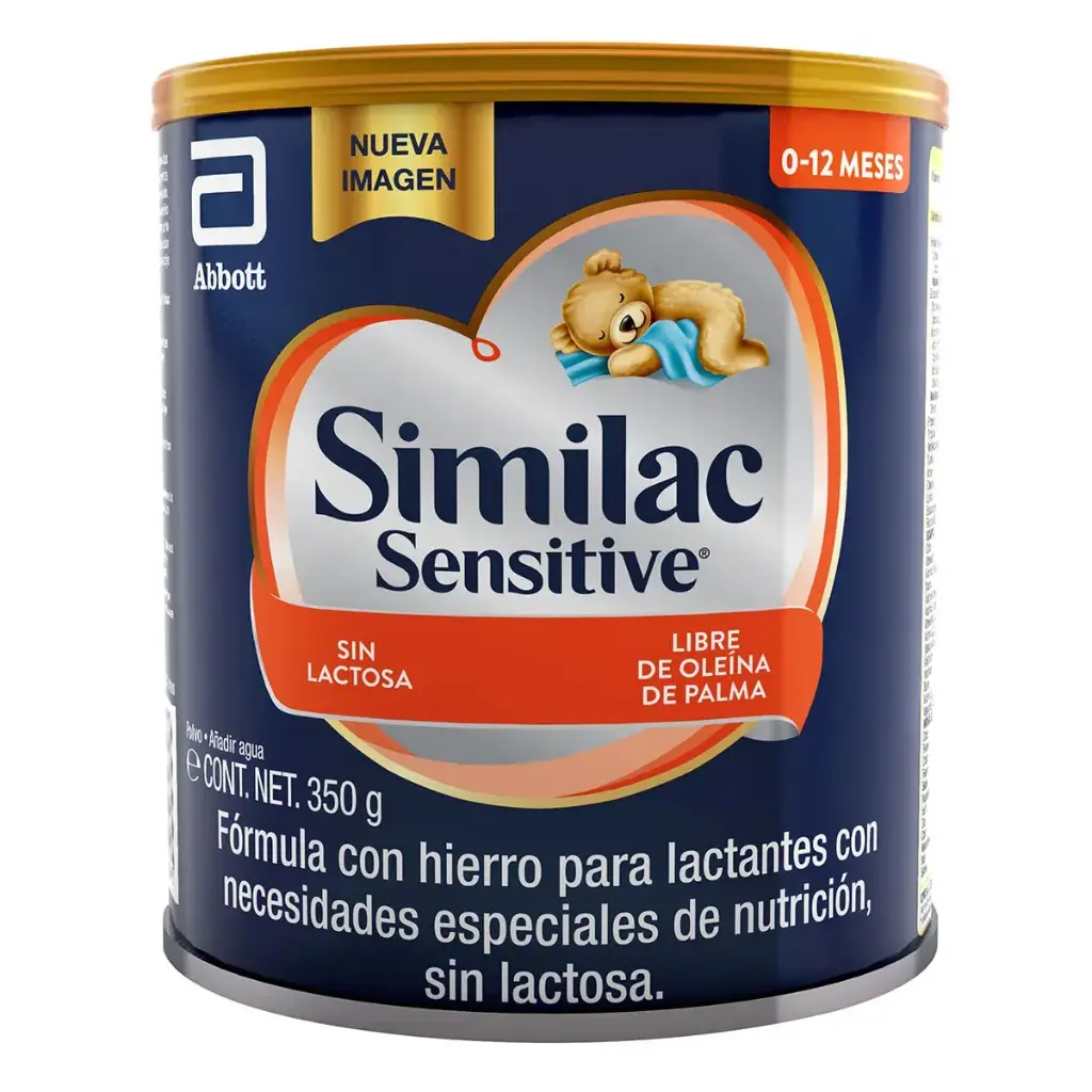 LECHE SIMILAC SENSITIVE S/LACTOSA 350G