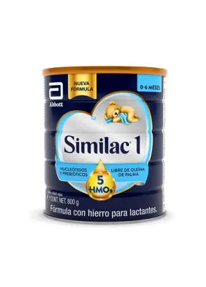 LECHE SIMILAC 1 0-6M 800G
