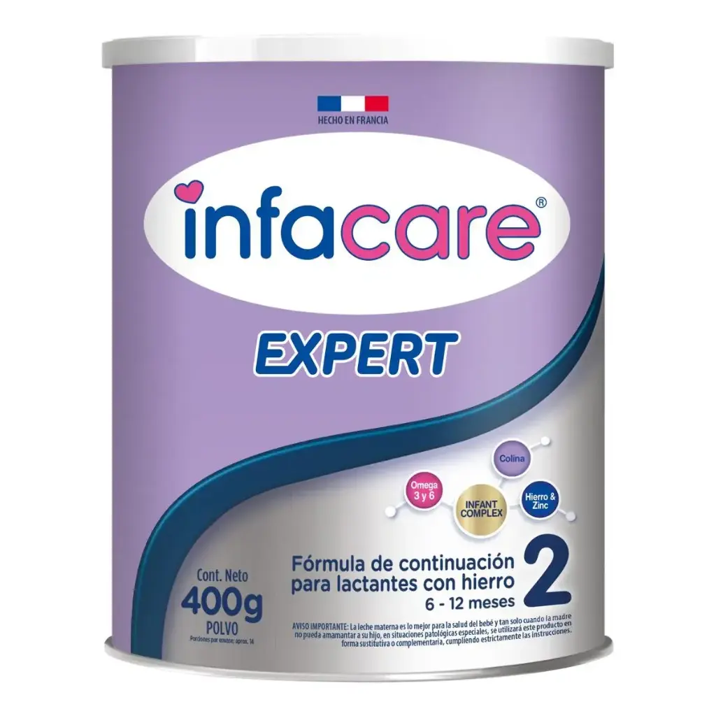 LECHE INFACARE 2 POLVO 6-12M 400G
