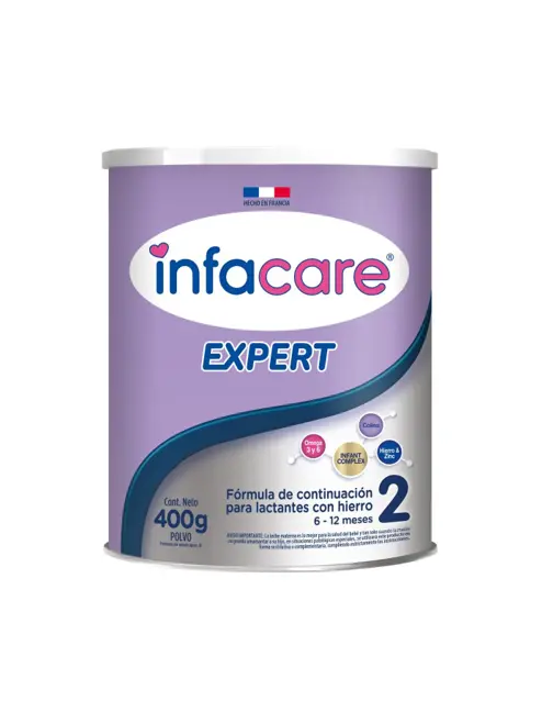 LECHE INFACARE 2 POLVO 6-12M 400G